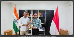 Universitas Dharmawangsa Terima Koleksi Buku dari Konjen India