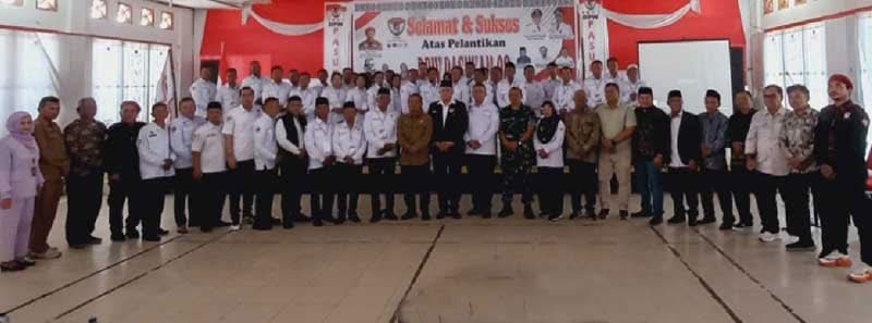 Junstar Ritonga SH.M.Hum Lantik Pengurus DPW Pasukan 08 Pakpak Bharat, Berharap Jalankan Amanah Organisasi Penuh Tanggungjawab