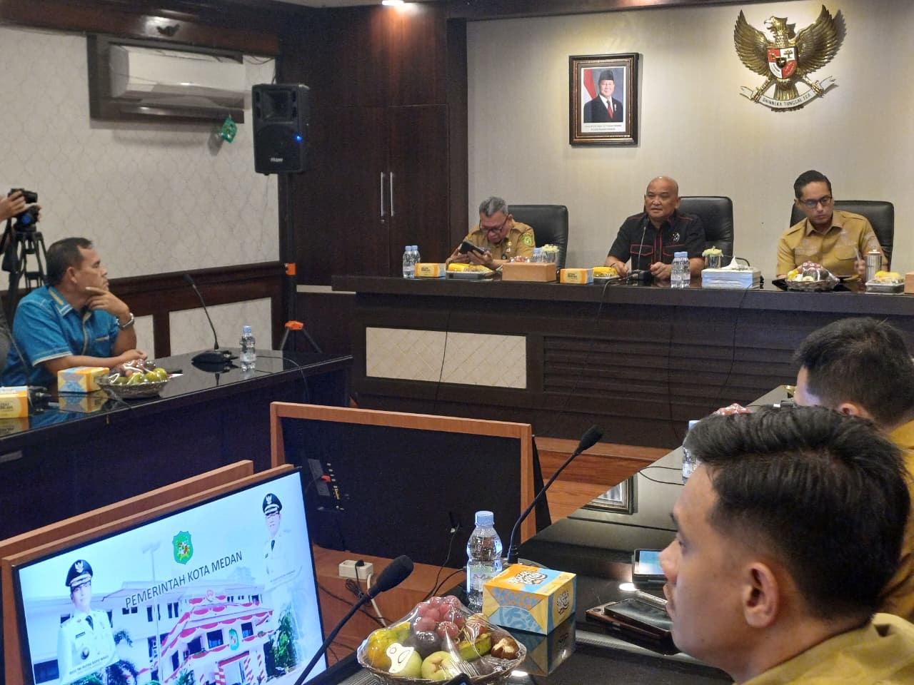 Pansus Aset DPRD Medan Rapat dengan Wali Kota,Sarankan Aset di Kawasan Pasar Petisah Dijual ke Penghuninya