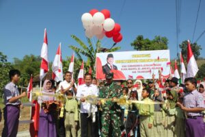 Plt Bupati Tulungagung dan Dandim 0807 Resmikan Jembatan Garuda Joho, Perkuat Akses Ekonomi Warga