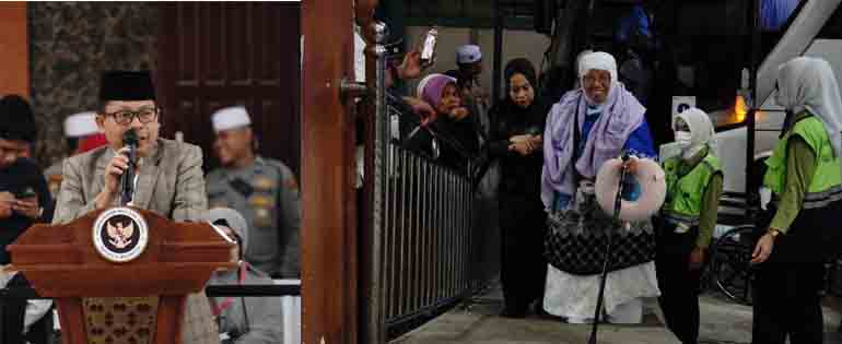 357 Jemaah Kloter 11 Debarkasi Medan Tiba di Tanah Air
