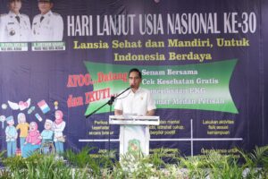 HLUN ke-30, Rico Waas Hadirkan PKH Medan Makmur untuk 10.000 Lansia