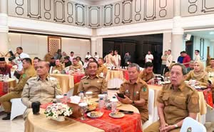 Wabup Samosir Hadiri Pengukuhan LPS I Medan