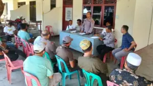 Polsek Sibabangun dan Batangtoru Mediasi Konflik Warga Dua Desa, Sepakati Jaga Kondusivitas Kamtibmas