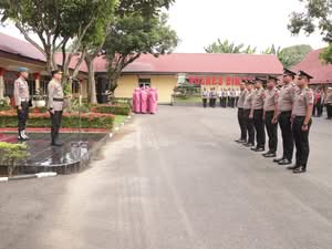 Kapolres Binjai Lantik 54 Personil Naik Pangkat TMT 1 Juli 2026