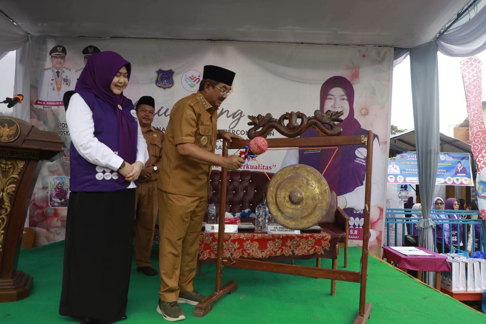 Bupati Anwar Sadat Luncurkan Posyandu 6 SPM Percontohan di Betara, Perkuat Pelayanan Dasar Terpadu untuk Masyarakat