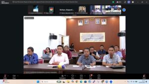 Bupati Humbahas Ikuti Rapat Percepatan Penyaluran Bantuan Keuangan untuk Provinsi Aceh