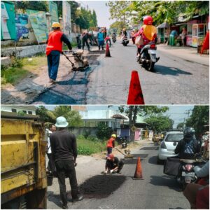 Dinas PUPR Tulungagung Lakukan Pemeliharaan Rutin Jalan di Ruas Ringinpitu-Bukur