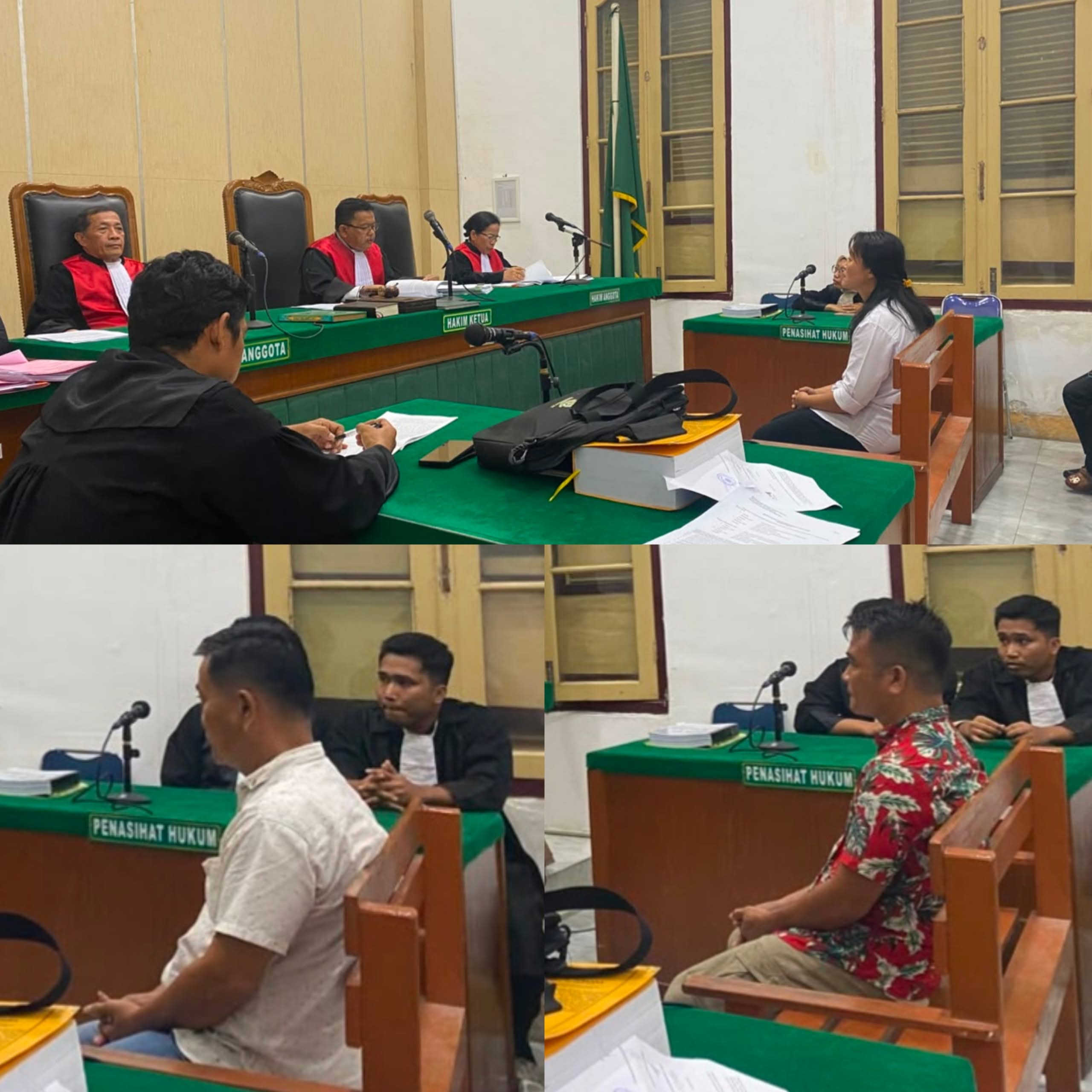 Terbukti Korupsi ADD, Tiga Perangkat Desa Tuhegeo II Dijatuhi Hukuman