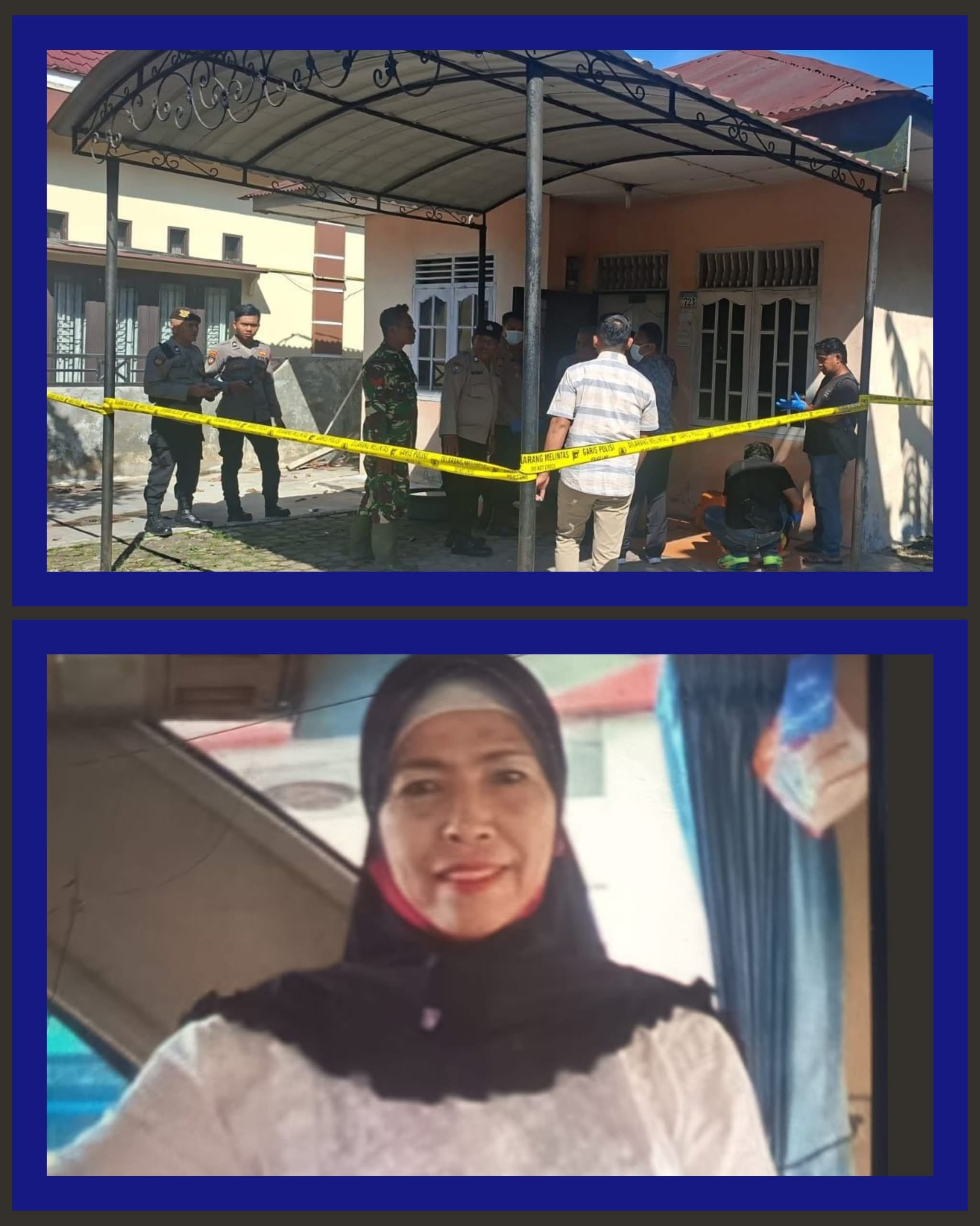 Geger, Warga Punden Rejo Tanjung Morawa Temukan Jenasah Janda Tewas Di Dalam Rumahnya