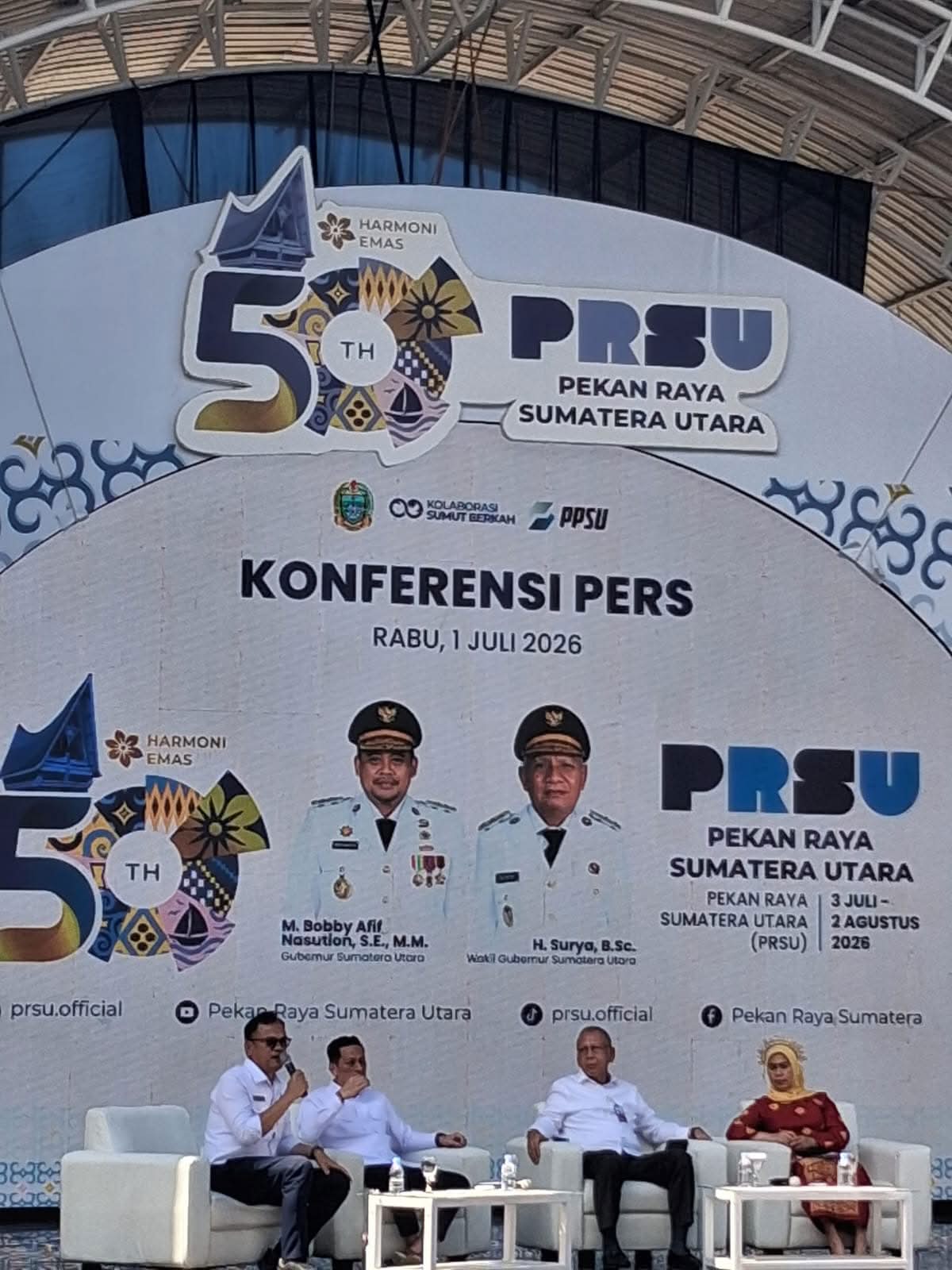 PRSU ke-50 Siap Gebrak, Usung Semangat Baru Promosi Investasi dan UMKM Sumut