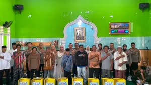 Hari Bhayangkara ke-80, Polres Binjai Berikan Tali Asih kepada Anak Yatim dan Warga Kurang Mampu