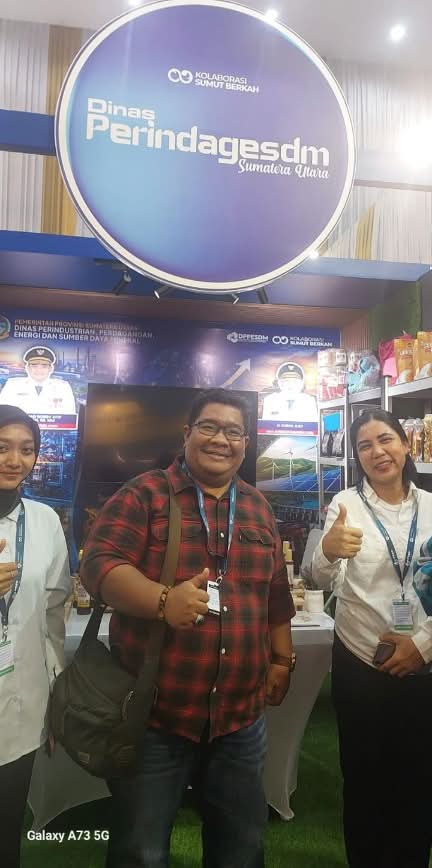 Dinas Perindag ESDM Sumut Promosikan Produk UMKM Binaan di PRSU