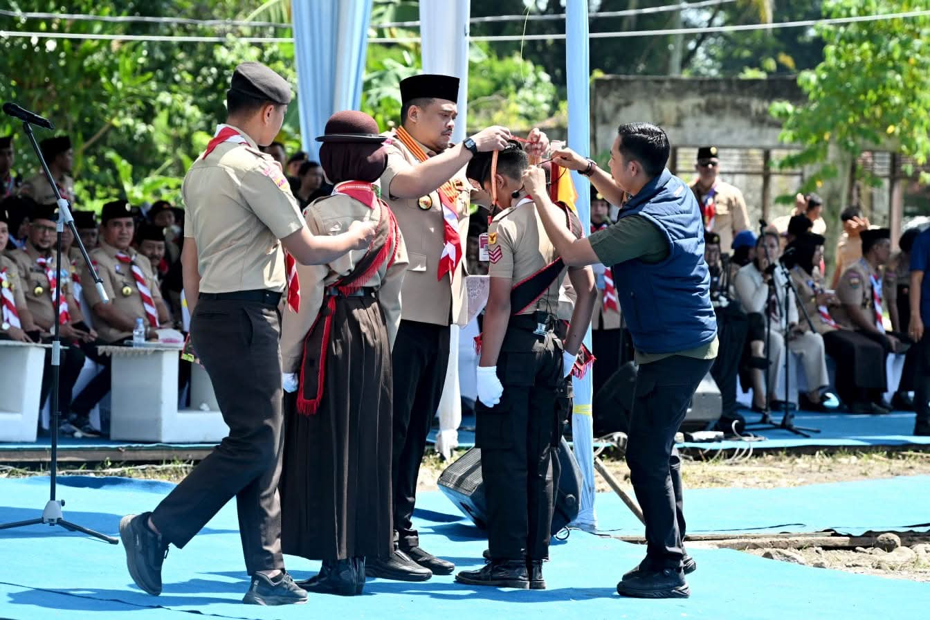 Gubsu Bobby Tutup Jamdasu XI, Hadiahi 19 Petugas Upacara Berangkat ke Jamnas 2026