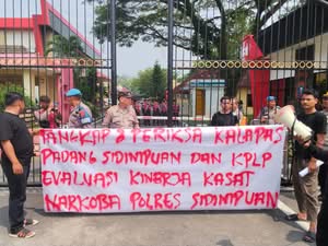 ‎GEMPET-SU Desak Kapolda Sumut Tetapkan Tersangka Oknum Pegawai Lapas Kelas II B Padangsidimpuan Terkait Temuan Ganja 6,8 Kg di Dalam