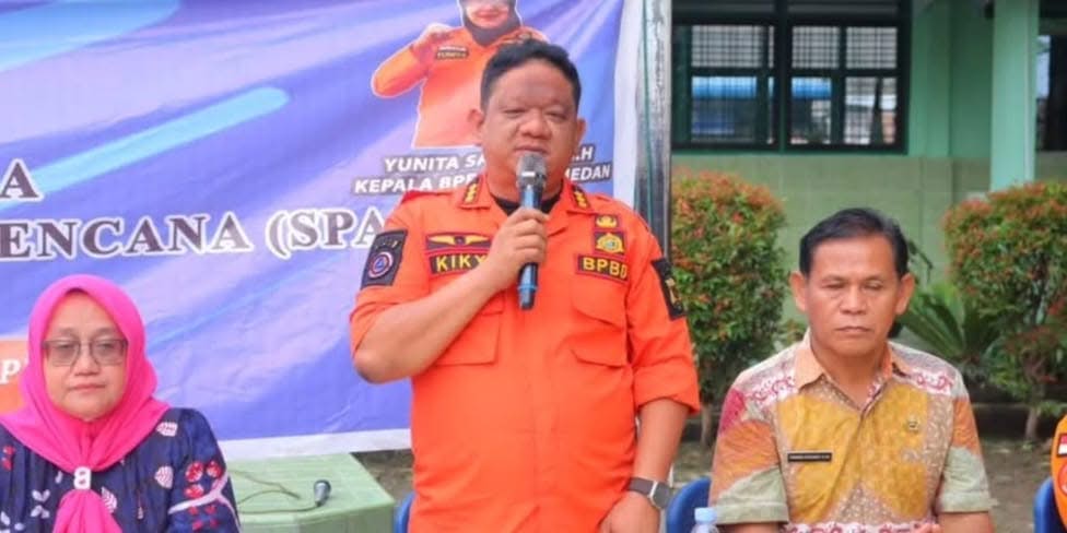 BPBD Kota Medan Edukasi dan Simulasi Penanggulangan Bencana di SMP Negeri 18, Bentuk Generasi Tangguh