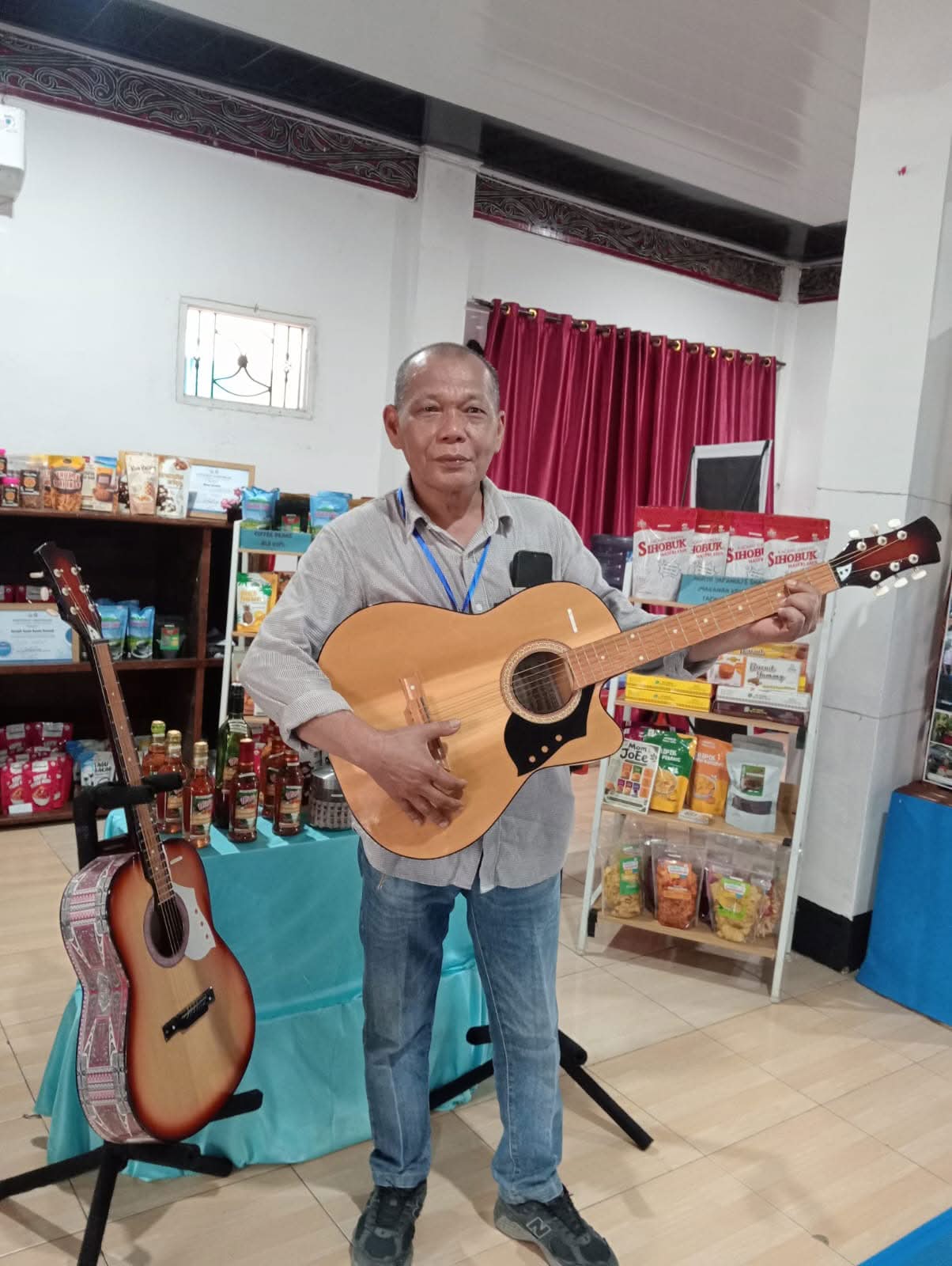Gitar Sipoholon Sudah Dipasarkan Secara Nasional