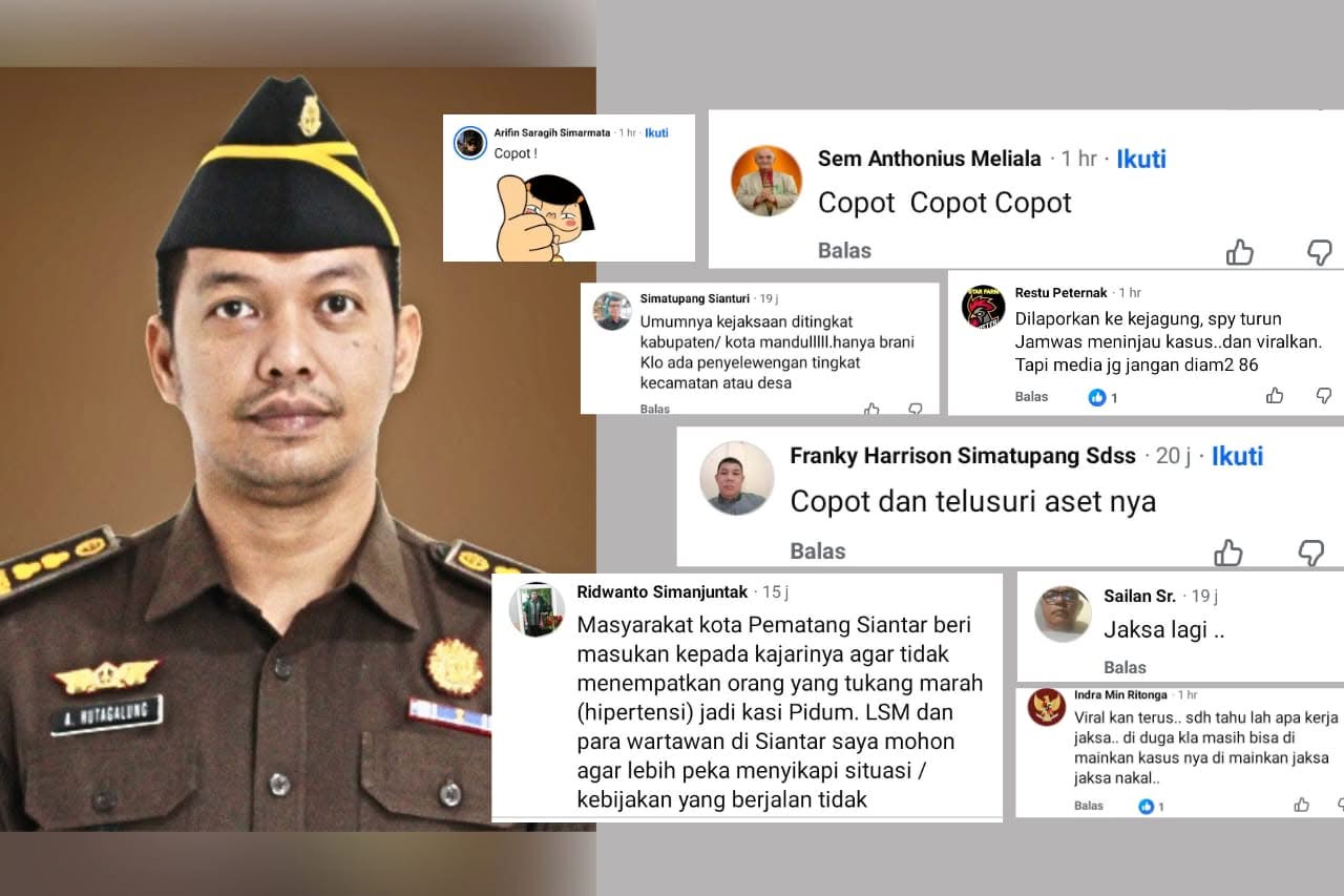 Kajatisu Didesak Copot Kasi Pidsus ‘Tukang Marah’ di Kejari Siantar dan Segera Tetapkan Tersangka Kasus Eks Rumah Singgah Covid-19 ‎