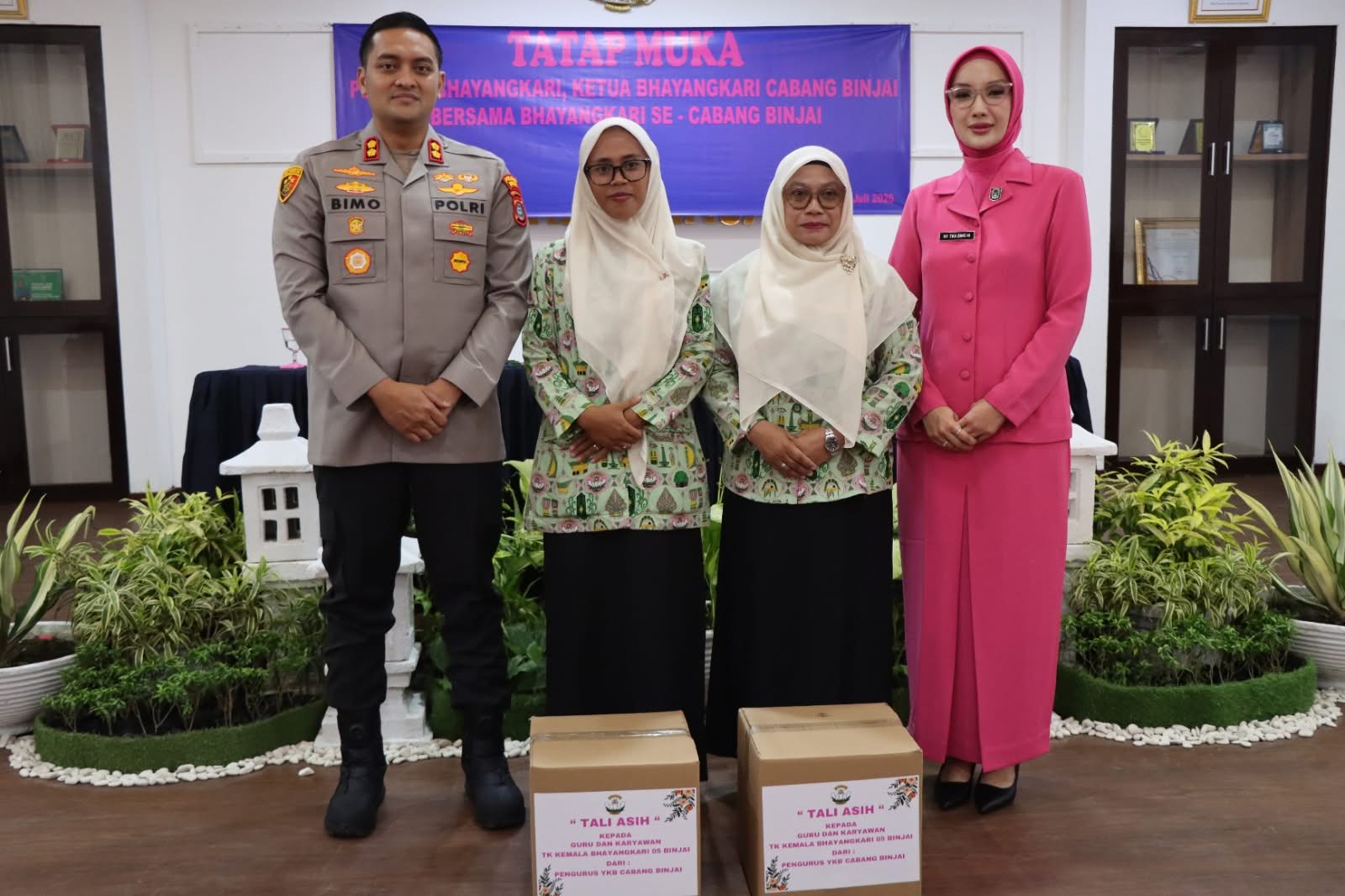 Kapolres Binjai Ingatkan Bhayangkari Bijak Bermedia Sosial, Jauhi Pinjol dan Judi Online