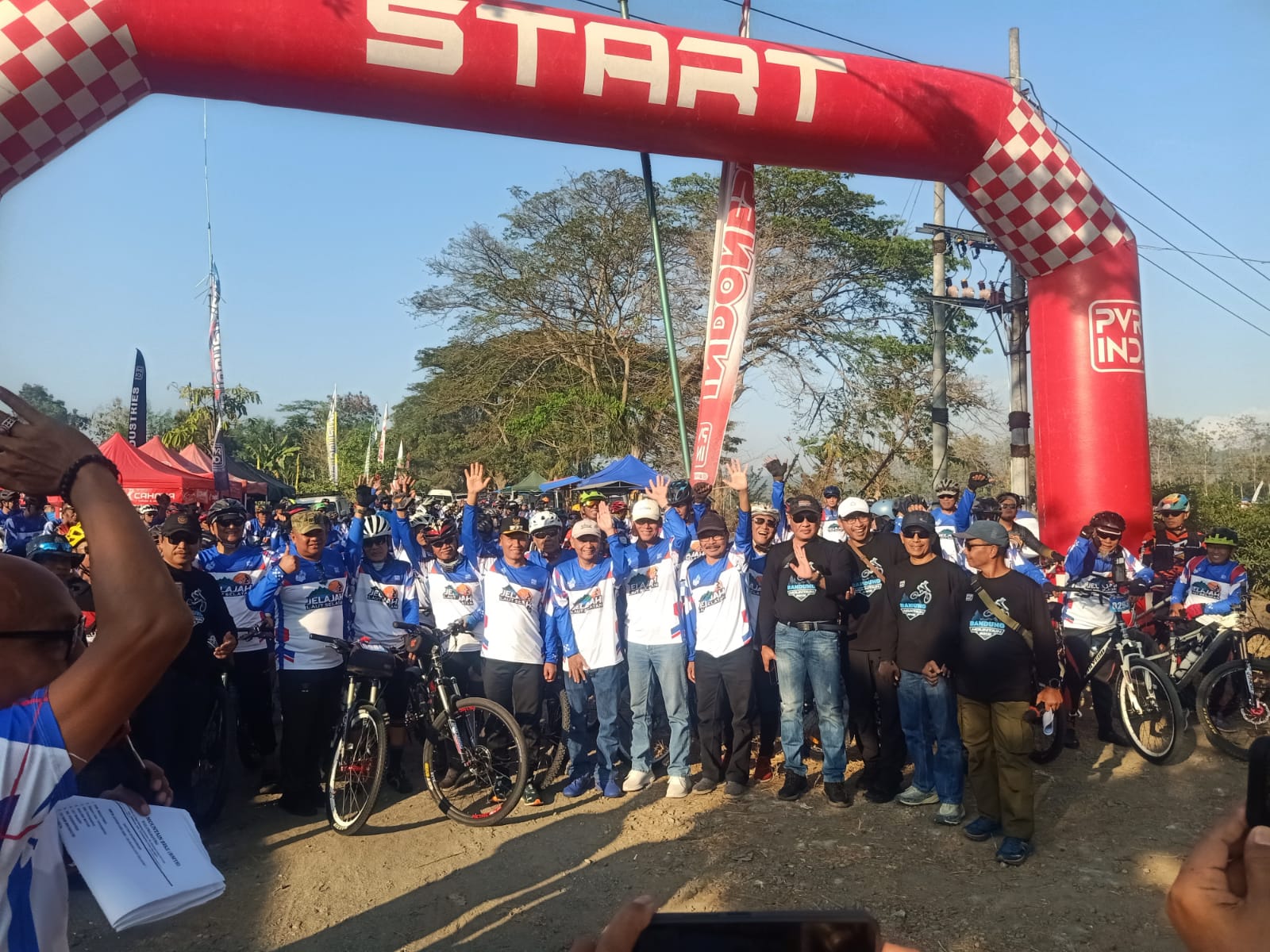 MTB Adventure Tulungagung 2026 Resmi Dilepas Plt Bupati Ahmad Baharudin
