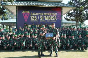 Kunjungi Yonif 125/SMB, Pangdam I/BB Tekankan Disiplin, Profesionalisme, dan Kesiapan Tempur Prajurit