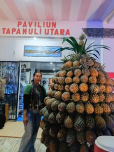 Dipajang di Paviliun Taput PRSU 2026,Nanas Sipahutar Tembus Pasar Internasional Arab Saudi
