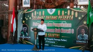 Plt. Bupati Ahmad Baharudin Tekankan Peran Santri dalam Menjaga Kondusivitas Bangsa