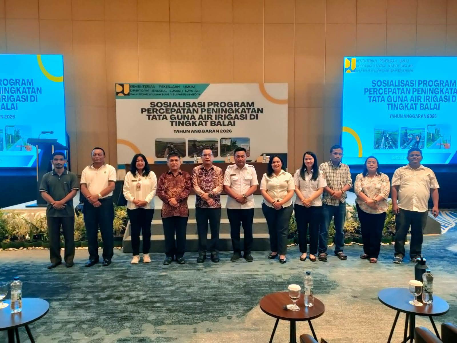 Pemkab Humbahas Ikuti Sosialisasi P3-TGAI, Usulkan Penanganan Sungai Pea Dolok