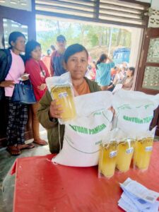 Penyaluran Cadangan Pangan Pemerintah di Kecamatan Sijamapolang Berjalan Lancar, 982 KPM Terima Bantuan