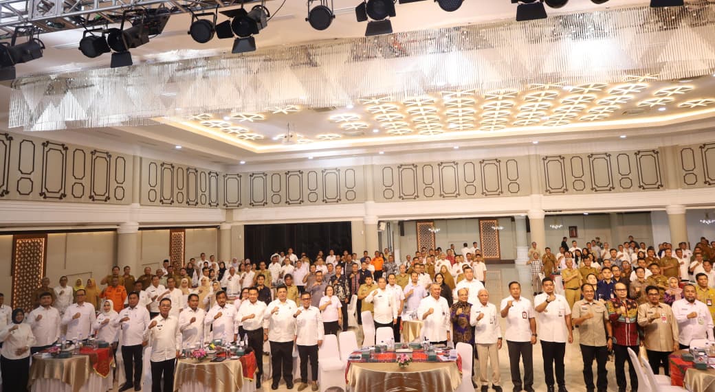 Pemko Tanjungbalai Ikuti Rakor Monitoring dan Asistensi Penggunaan TKD Tambahan
