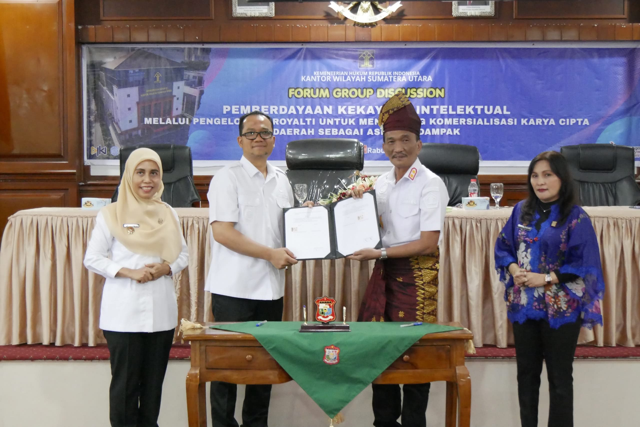 Jalin Kerja Sama Dengan Kanwil Kemenkum Sumut, Pemko Tanjungbalai Berkomitmen Bersama Perkuat Ekosistem Hukum dan Kekayaan Intelektual sebagai Pilar Pembangunan Daerah Yang Berdaya Saing