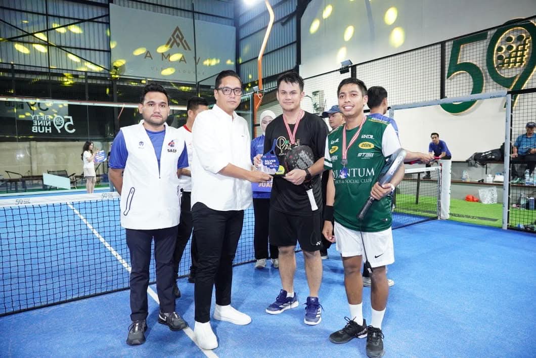 Wali Kota Medan Tutup Turnamen Padel