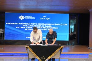 Kemnaker dan bank bjb Jalin Kerja Sama Pengembangan Kompetensi SDM dan Layanan Perbankan