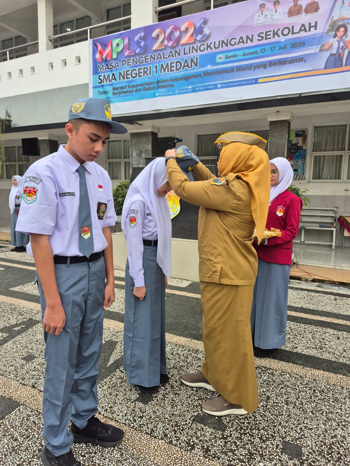 Kepala SMAN 1 Medan: Kesuksesan Ditentukan oleh Keberanian Memulai Langkah