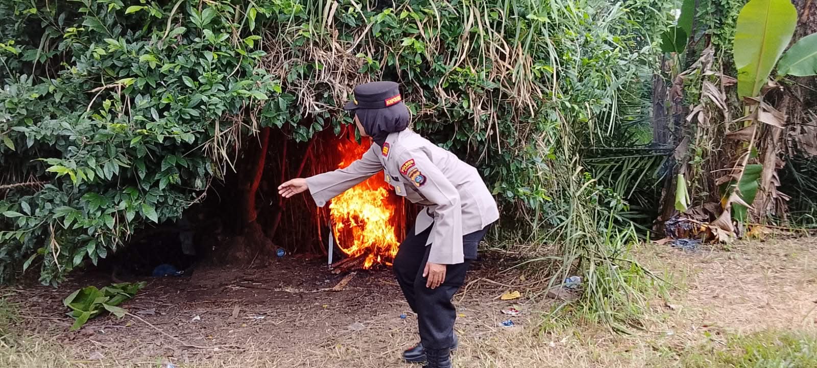 Polsek Binjai Kembali GSN di Tandem Hilir