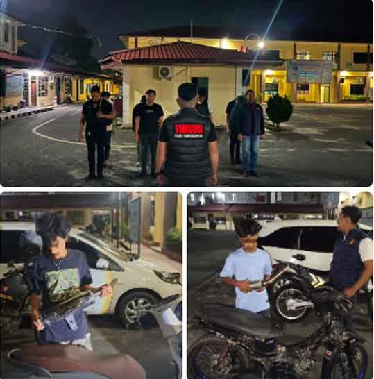 Tekan Kriminalitas Malam Minggu, Sat Reskrim Polres Padang Lawas Gelar Patroli Wilayah Rawan Kejahatan
