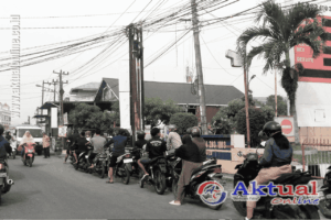 81 Tahun Indonesia Merdeka, Kota Medan Masih Antre Panjang BBM ‎