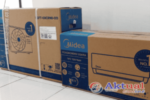 ‘Ngaku’ Utusan Jewel Garden, Antar AC ke Redaksi Aktual Online untuk Dinginkan Berita