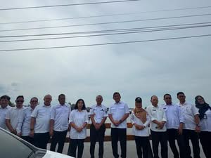 Percepat NPGT dan Sertifikasi Aset, Wali Kota Tanjungbalai bersama Kepala Kanwil BPN Provsu Tinjau Sejumlah Pulau-Pulau Milik Pemko Tanjungbalai