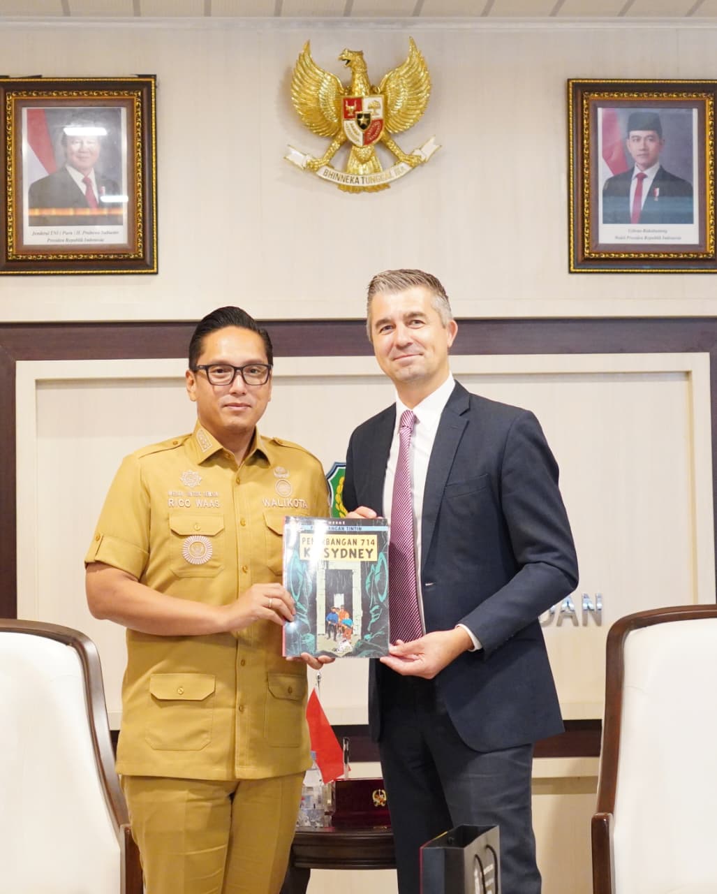 Perkuat Pintu Gerbang Internasional di Sumatra, Wali Kota Medan dan Dubes Belgia Gagas Kerja Sama Strategis