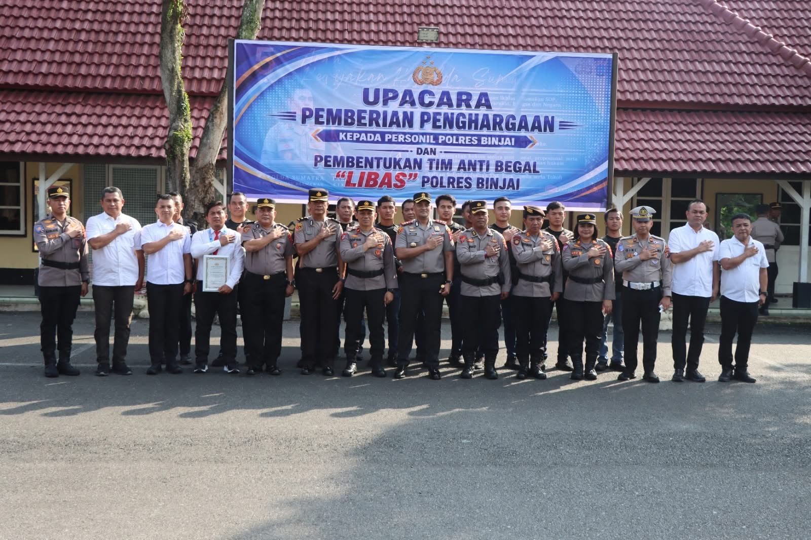 Polres Binjai Aktifkan Kembali TIM Anti Begal “LIBAS”, Ciptakan Rasa Aman Bagi Masyarakat