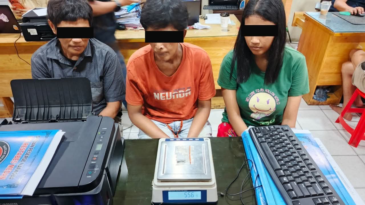 Dikendalikan 3 Wanita, Rumah Penjual Narkoba di Percut Sei Tuan Digerebek