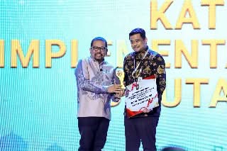 Gubsu Bobby Terima Penghargaan, Sumut Terbaik I Implementasi Program 3 Juta Rumah