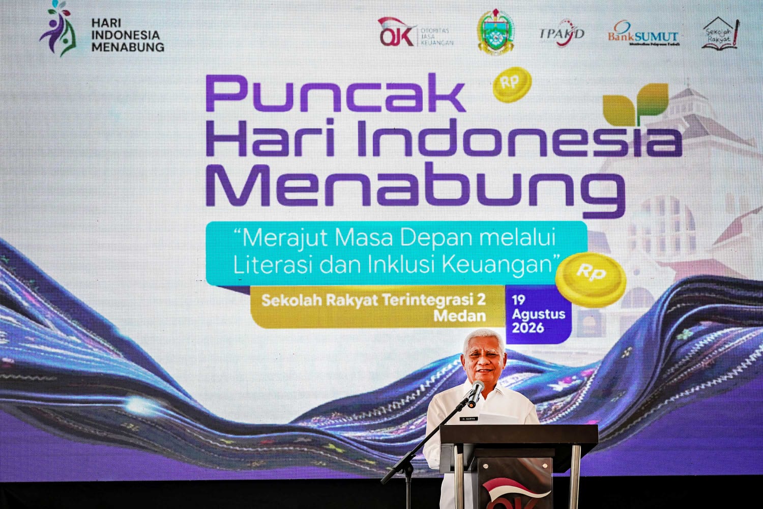Budaya Menabung Jadi Fondasi Ketahanan Ekonomi Generasi Muda, Pemprov Sumut Perkuat Literasi Keuangan