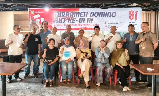 Besok, Forum Wartawan Pemprov Sumut Gelar Turnamen Domino HUT ke-81 RI 
