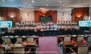 Plt Bupati Ahmad Baharudin Lepas Kontingen Tulungagung ke Jambore Nasional Pramuka XIl