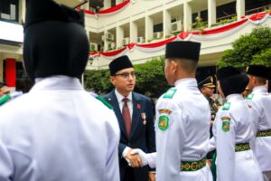 Rico Waas Kukuhkan Paskibraka Kota Medan, 48 Putra-Putri Terpilih Siap Kibarkan Sang Merah Putih di HUT ke- 81 Republik Indonesia