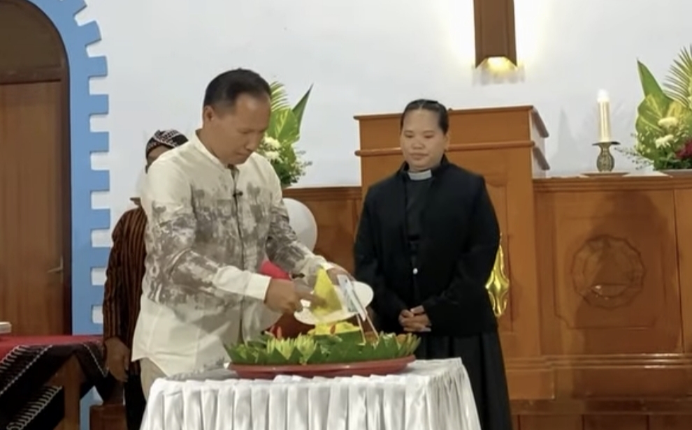 Plt Bupati Ahmad Baharudin Tekankan Pentingnya Toleransi di HUT GKJW Kalangbret
