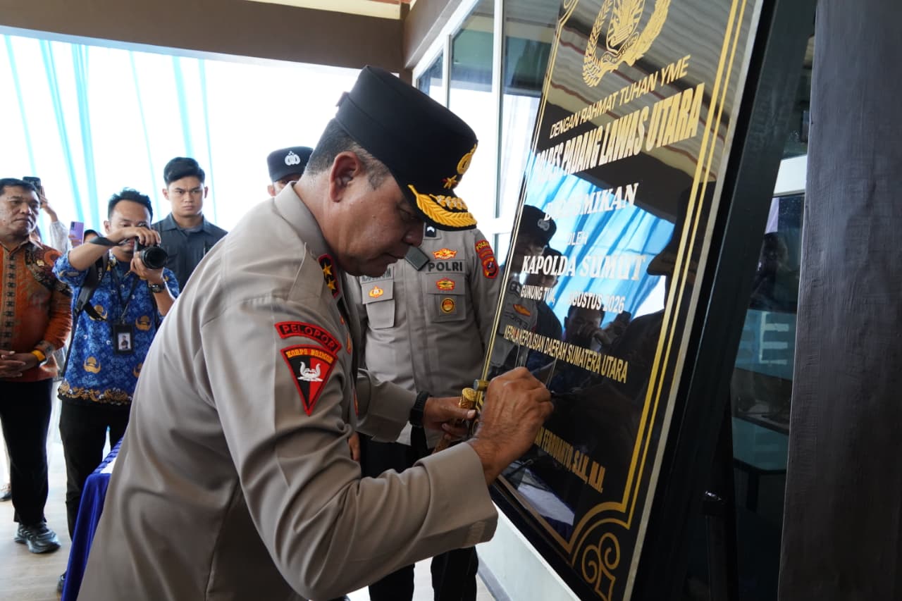 Kapolda Sumut Resmikan Mako Polres Padang Lawas Utara, Perkuat Pelayanan dan Keamanan Masyarakat