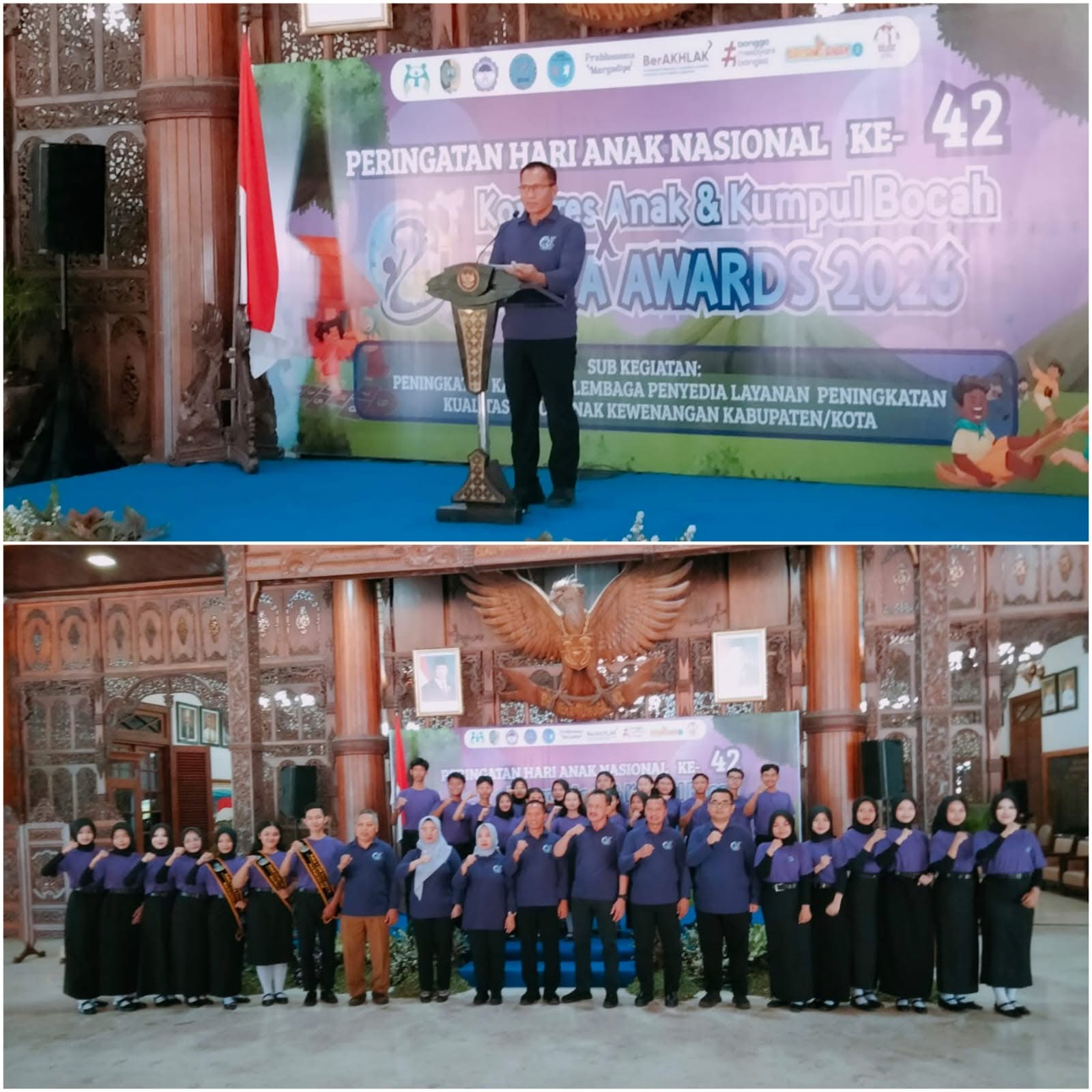 Pemkab Tulungagung Rayakan HAN 2026 dengan Kongres Anak, Kumpul Bocah, dan DPATA Award